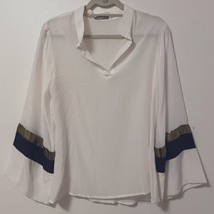 Zeus+Dione silk blouse